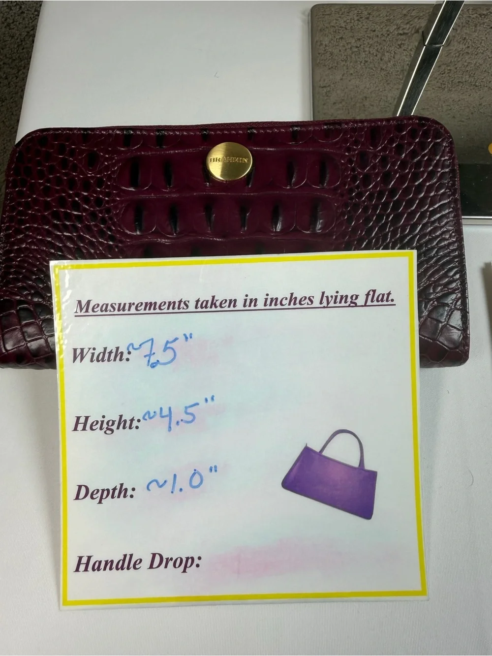 Brahmin Melbourne Tote And zip Wallet NWOT